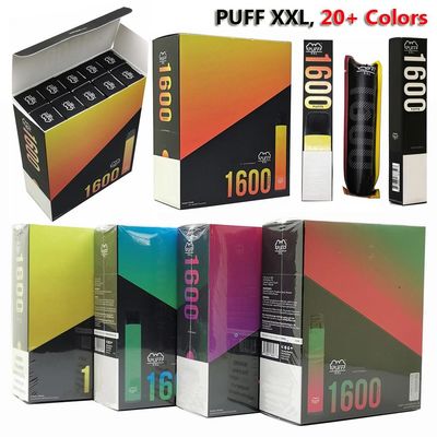 4ml Pod Disposable Vape Pen 1600+ Puffs 1000mAh Healthy Electronic Cigarette