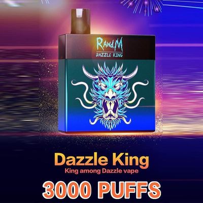 8ml Pods Disposable Vape Pen Stick 650mAh Charging E Cig Prefilled 3000 Puffs